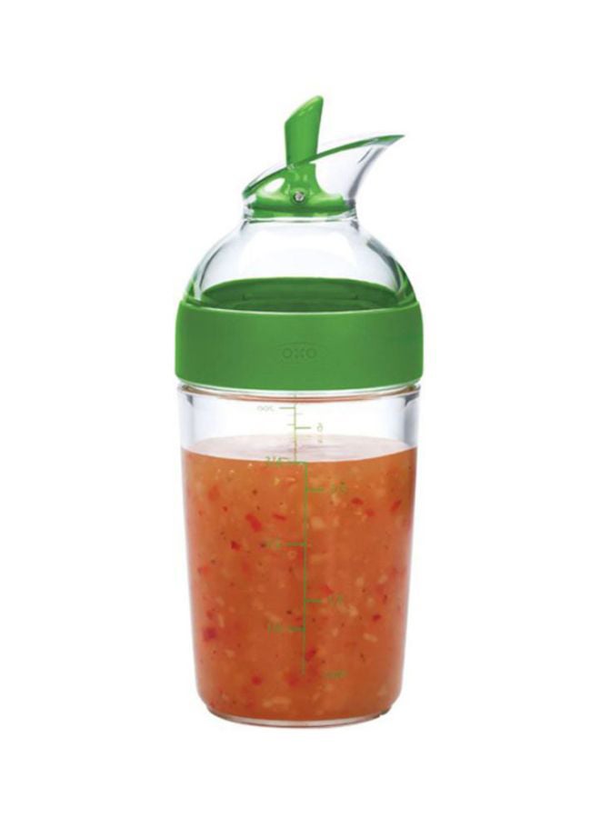 أوكسو أداة صغيرة لخلط مكونات تتبيلة السلطة من جود جريبس شفاف/أخضر 3x4.2x9.5بوصة - Image 2