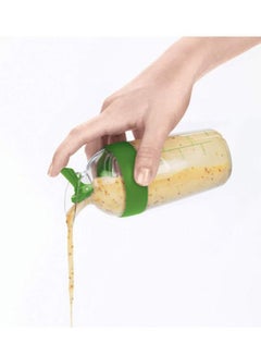 OXO Good Grips Little Salad Dressing Shaker Clear/Green 3x4.2x9.5inch  - Image 3