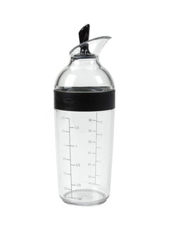OXO Good Grips Salad Dressing Shaker Clear/Black 2.5x2.5x8.8inch  - Image 1