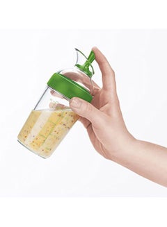 OXO Good Grips Little Salad Dressing Shaker Clear/Green 3x4.2x9.5inch  - Image 2
