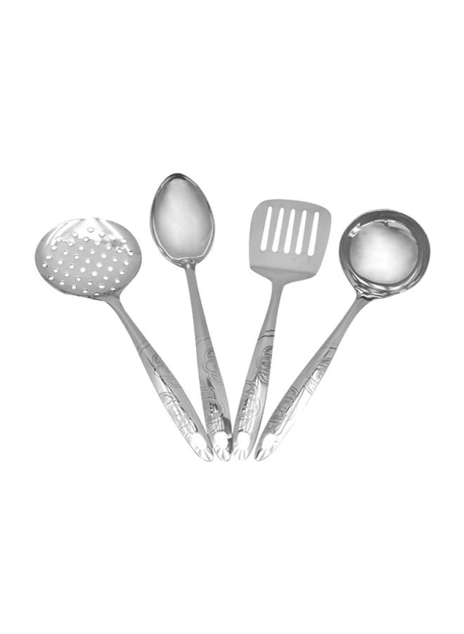 RAJ 4-Piece Kitchen Tool Set Silver  - Image 3