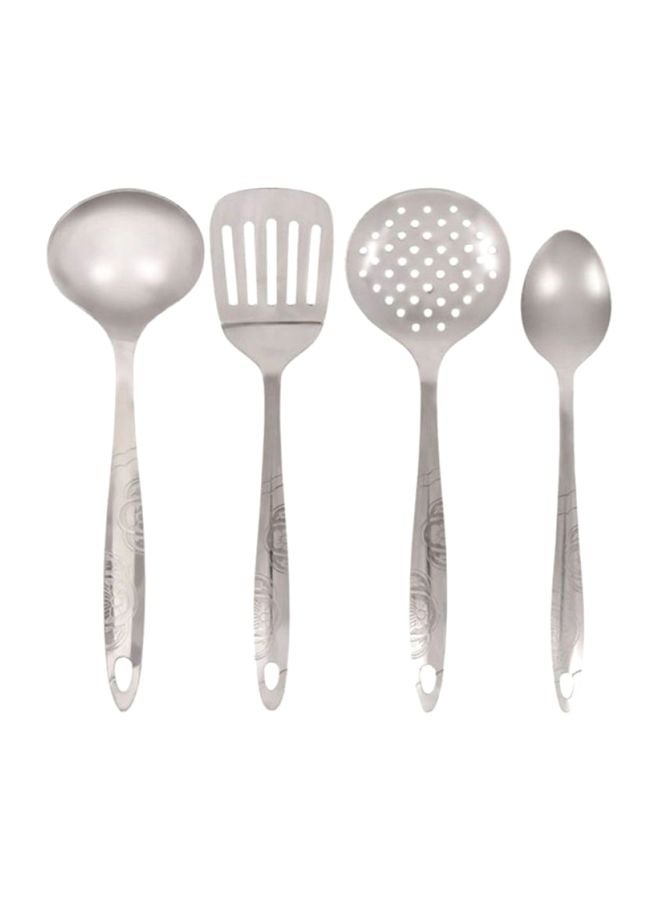 RAJ 4-Piece Kitchen Tool Set Silver  - Image 1