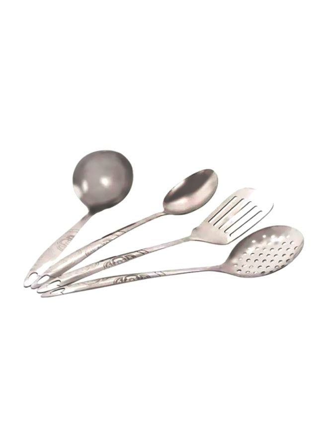 RAJ 4-Piece Kitchen Tool Set Silver  - Image 2