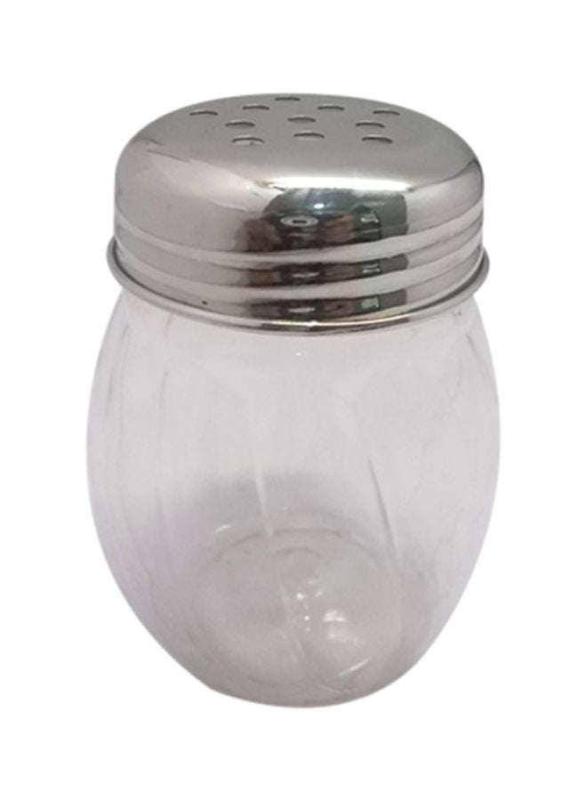 RAJ Cheese Shaker Perforated Top White/Silver 