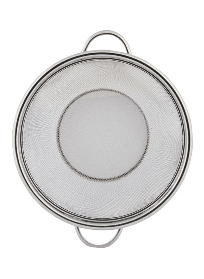 RAJ Vegetable Basket Strainer Silver 24cm  - Image 3