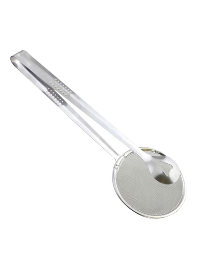 Beauenty Oil Seepage Funnel With Filter Screen Silver 28x10cm  - Image 1