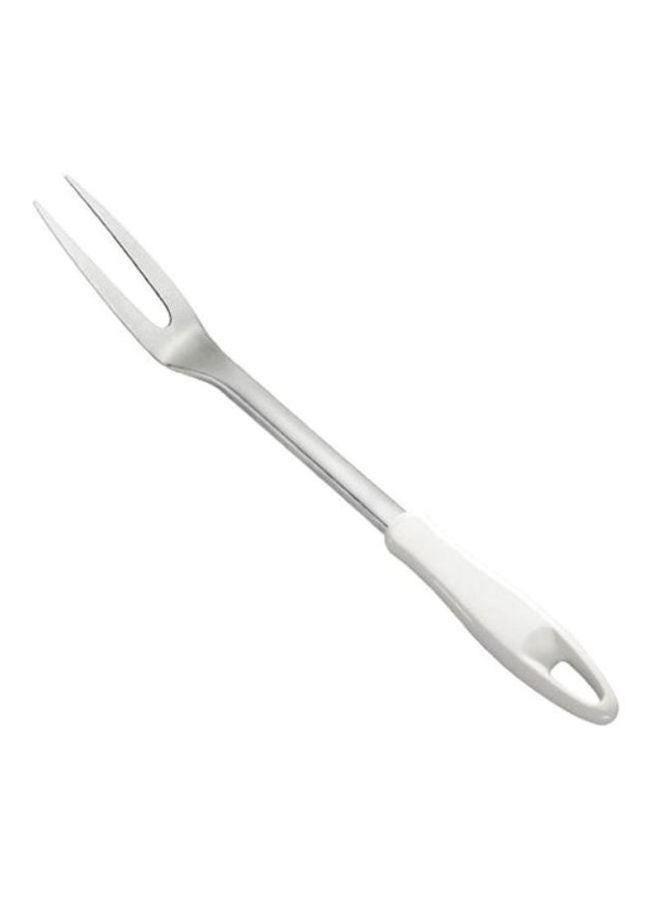 تسكوما شوكة لحوم من الإستانلس ستيل فضي/أبيض 2.5x5.5x35سم