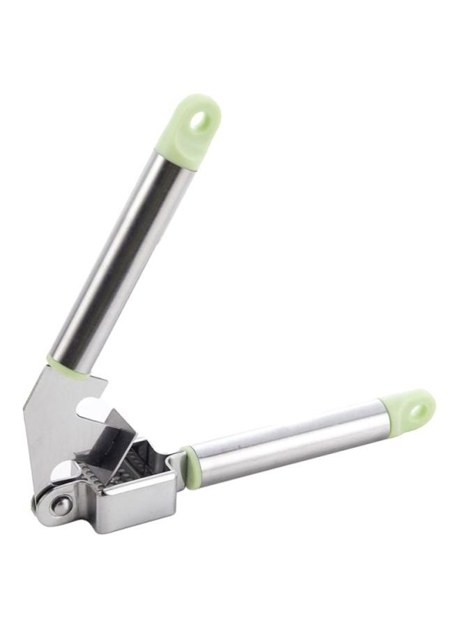 شاربدو مكبس ثوم من الستانلس ستيل فضي / أخضر - Image 1