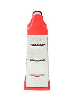 DELCASA 4 Side Grater Silver/Red 9inch  - Image 4