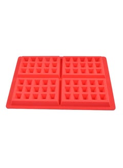 Sharpdo Waffle Mould Red 17.5x8x2cm  - Image 1