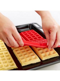 Sharpdo Waffle Mould Red 17.5x8x2cm  - Image 4