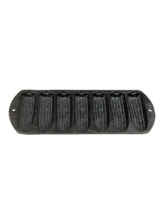 LODGE Cast Iron Cornstick Pan Black 18x37.1x12.4cm  - Image 1