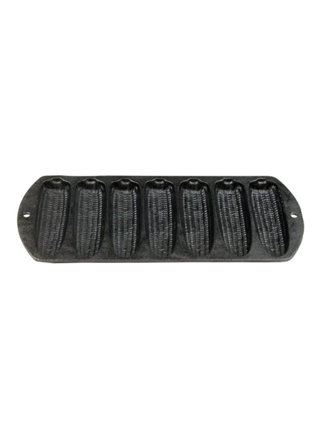 Lodge Cast Iron Cornstick Pan Black 18x37.1x12.4cm - Image 1