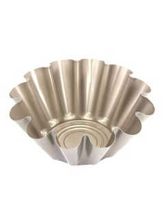 Royalford Brioche Cake Mold Gold 23x9cm  - Image 2