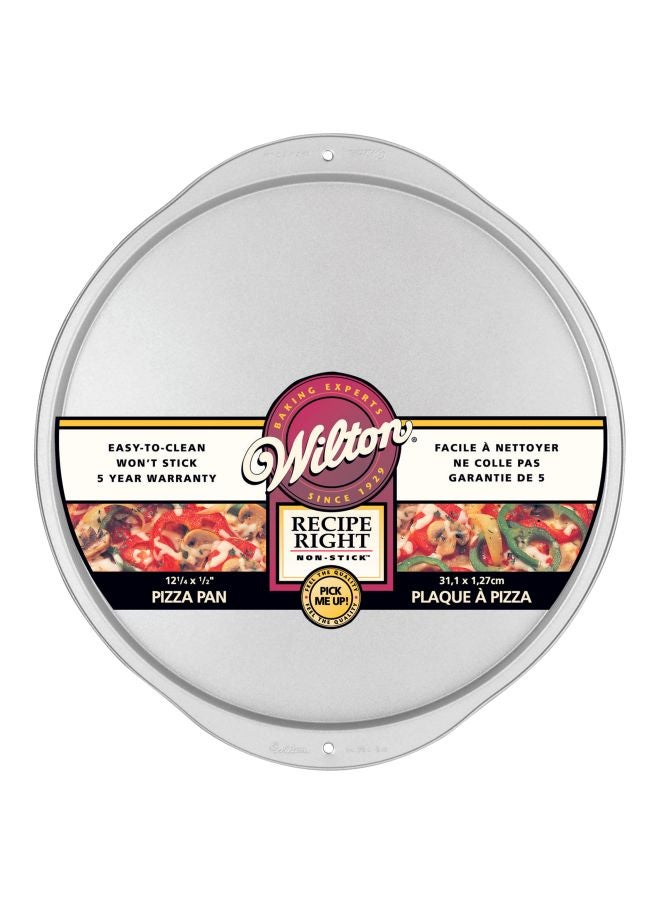 Wilton - 12-Piece Non-Stick Pizza Pan Grey 12.25inch - Image 1
