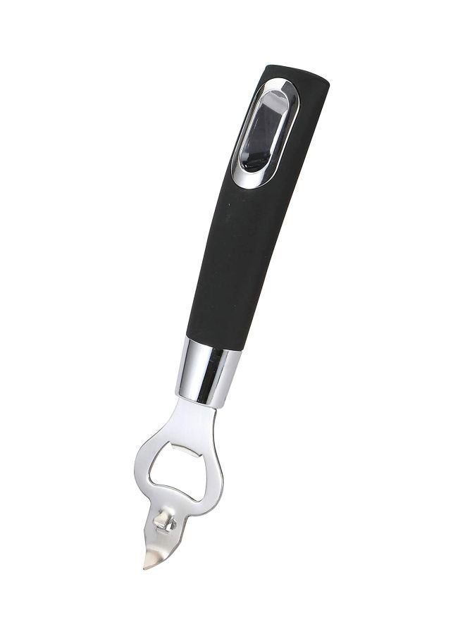 BERGNER - Ergo SS Bottle Opener Black/Silver 20x4.5inch - Image 1