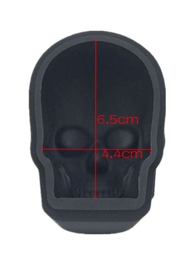 Beauenty 3D Skull Shaped Ice Mould Black 5.8x8.5x7cm - Image 2