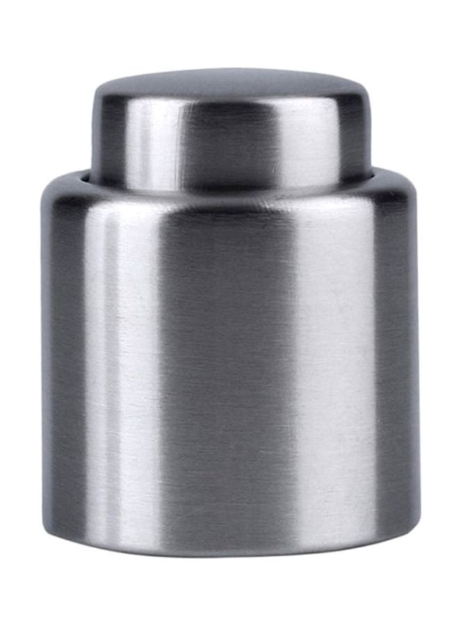 Beauenty Stainless Steel Beverage Bottle Stopper Silver 5.1x4.2cm - Image 1