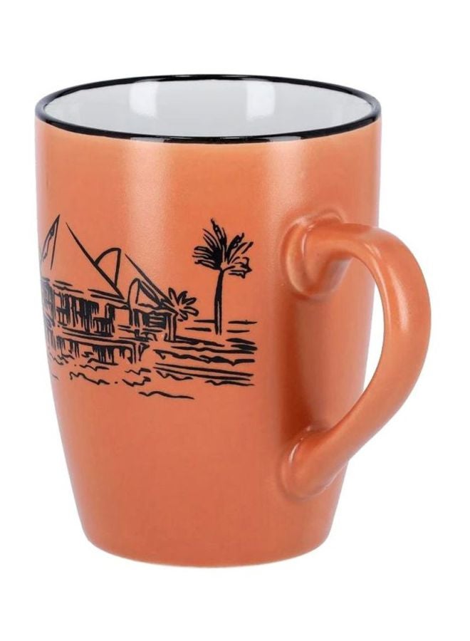 Royalford 380Ml Ceramic Mug Multi Color Assorted Color Pink/Black - Image 2