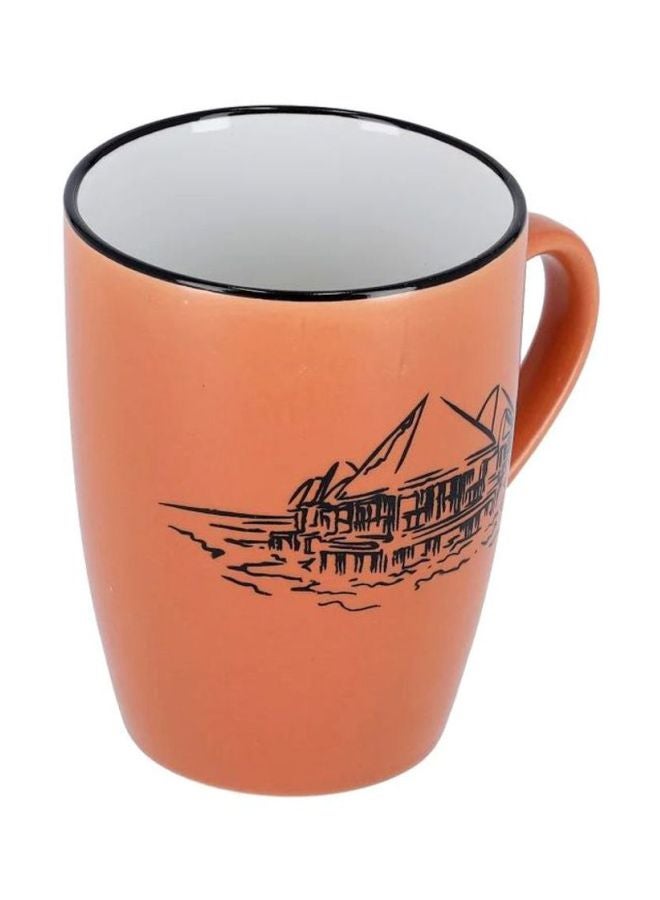 Royalford 380Ml Ceramic Mug Multi Color Assorted Color Pink/Black - Image 3