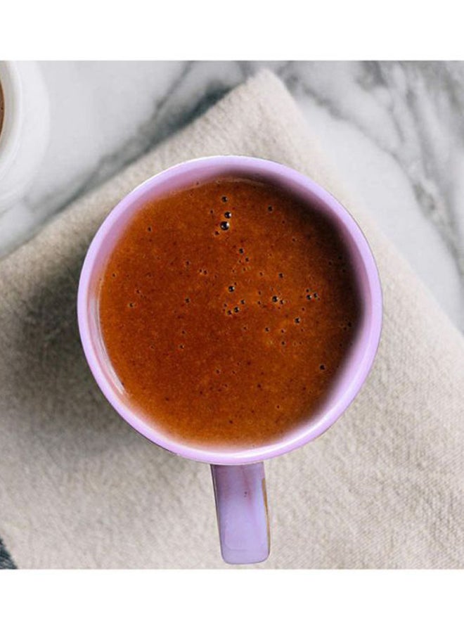 شاربدو كوب قهوة مذهّب وردي/أبيض 8.7x8.6سم - Image 5