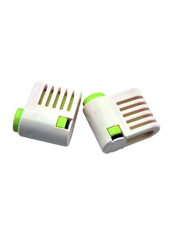 Beauenty 2-Piece 5 Layer DIY Cake Bread Cutter White/Green
