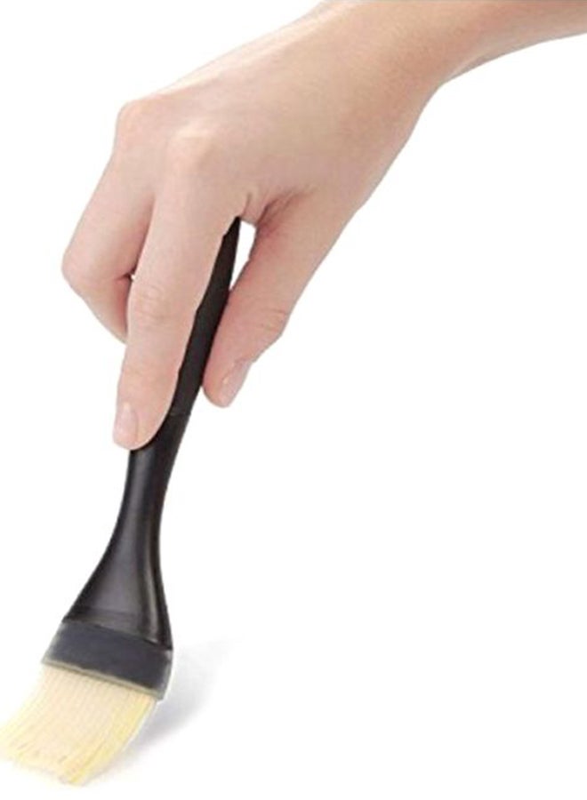 أوكسو فرشاة من السيليكون لدهن المعجنات أسود / بيج 10x2x1بوصة - Image 3