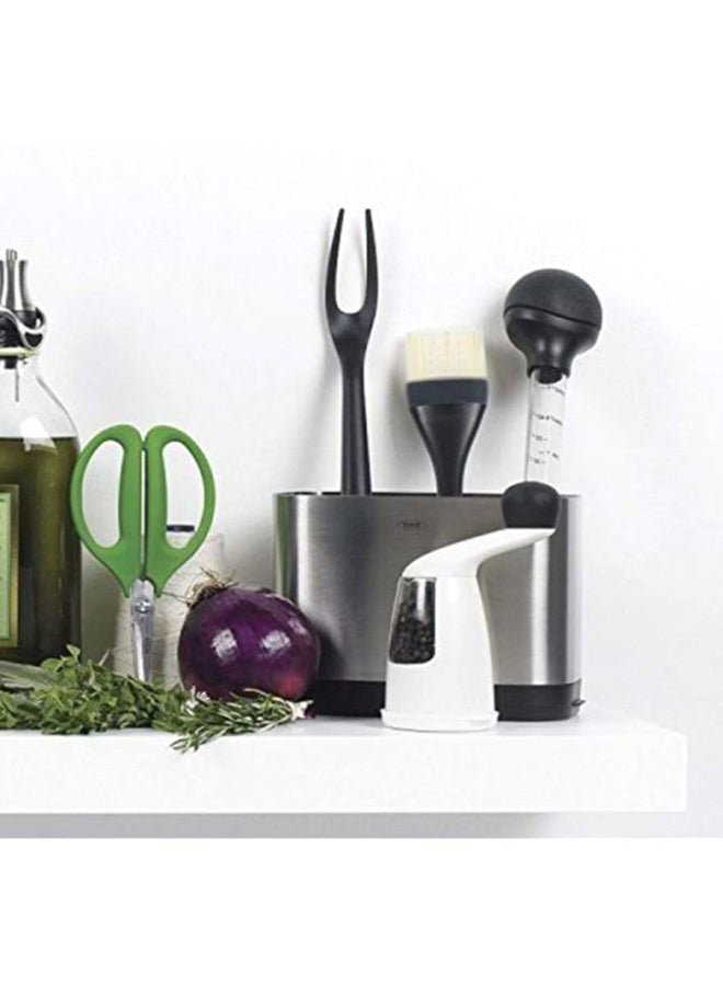 أوكسو فرشاة من السيليكون لدهن المعجنات أسود / بيج 10x2x1بوصة - Image 5