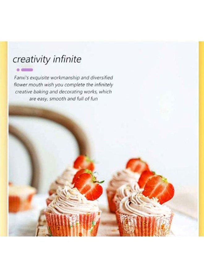 Beauenty Cake Decorating Piping Nozzle Silver - Image 3