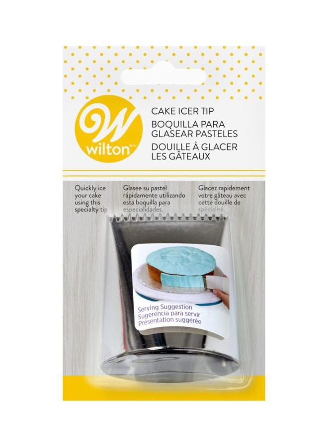 Wilton - Icer Cake Decorating Tip Silver - Image 1