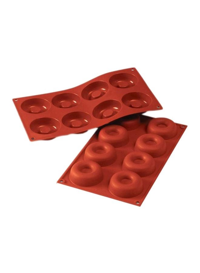 Silikomart 2-Piece Silicone Mould Shape Red 40.6x20.3x2.3cm - Image 1