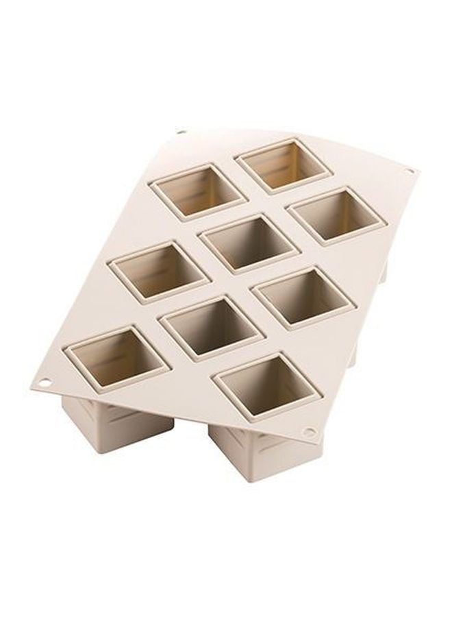 Silikomart 2-Piece 3D Mosaic Mould Set Beige 2x945ml  - Image 1