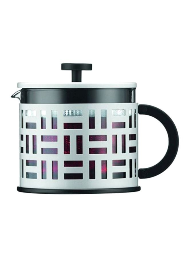 bodum Eileen Tea Pot Silver/Clear/Black - Image 1