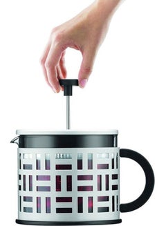 bodum Eileen Tea Pot Silver/Clear/Black  - Image 3