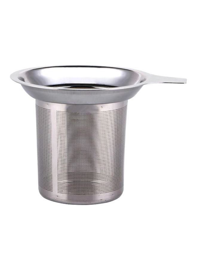 Beauenty Reusable Mesh Tea Infuser Silver 8.8x5.6x7.5cm - Image 1
