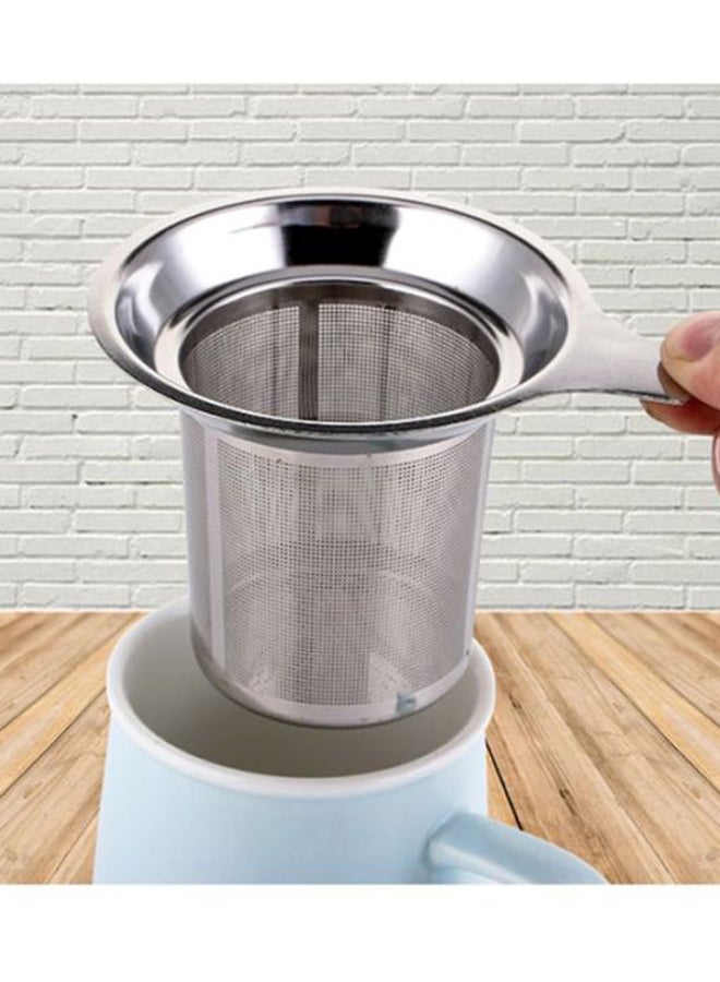 Beauenty Reusable Mesh Tea Infuser Silver 8.8x5.6x7.5cm - Image 3