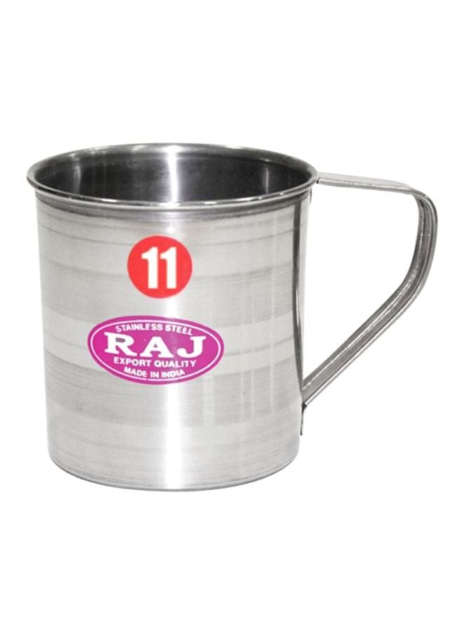 RAJ Stainless Steel Mug Silver 
