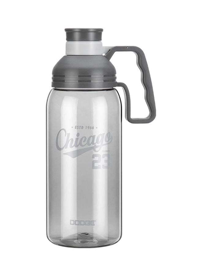 Beauenty Plastic Water Bottle Grey/Black - Image 1