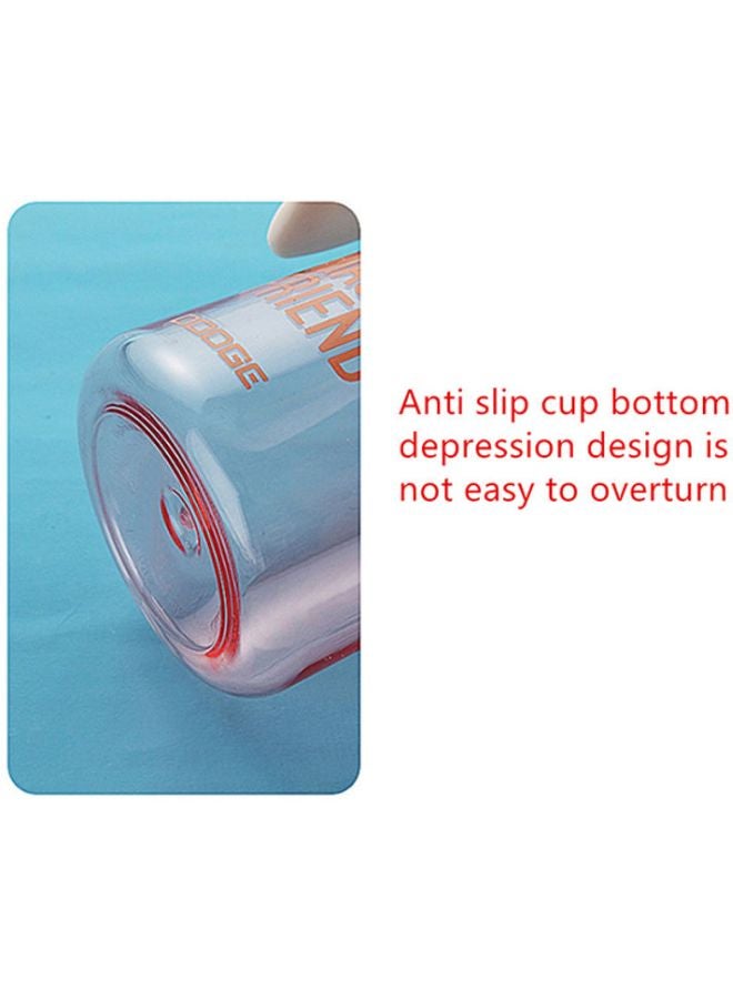 Beauenty Plastic Water Bottle Pink 17.3cm - Image 5