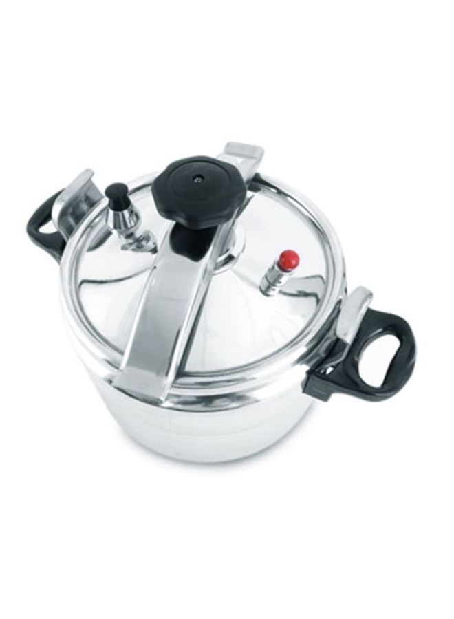 Royalford - Aluminium Pressure Cooker Silver/Black 5.0Liters - Image 1