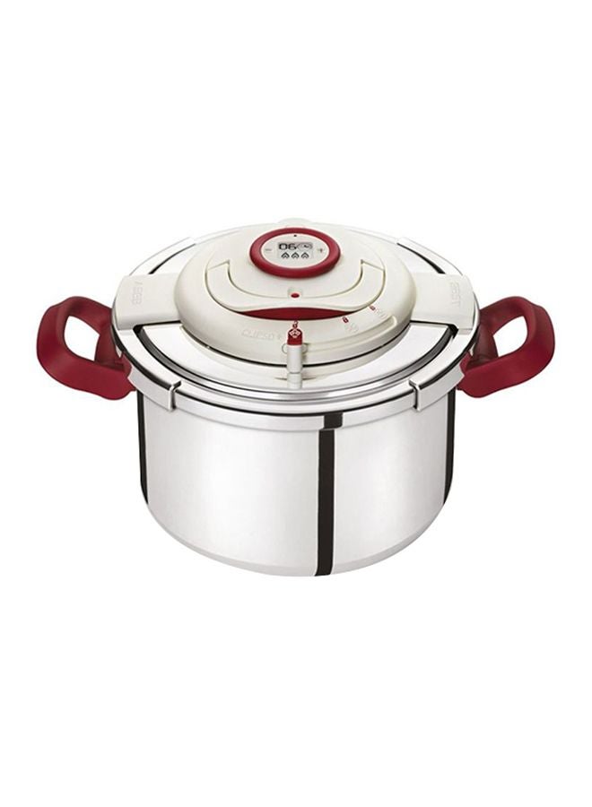 Tefal Stainless Steel Clipso + Precision Poign Rabattables Pressure Cooker 10.0Liters 