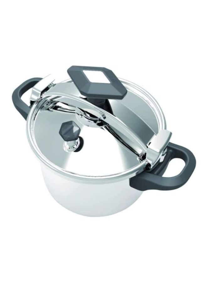 ديسيني وعاء طهي بالضغط من الستانلس ستيل أسود/ فضي 5لترات - Image 2