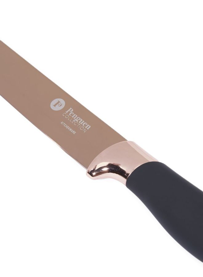 Penguen Slicer Knife Rose Gold/Black 8inch - Image 2