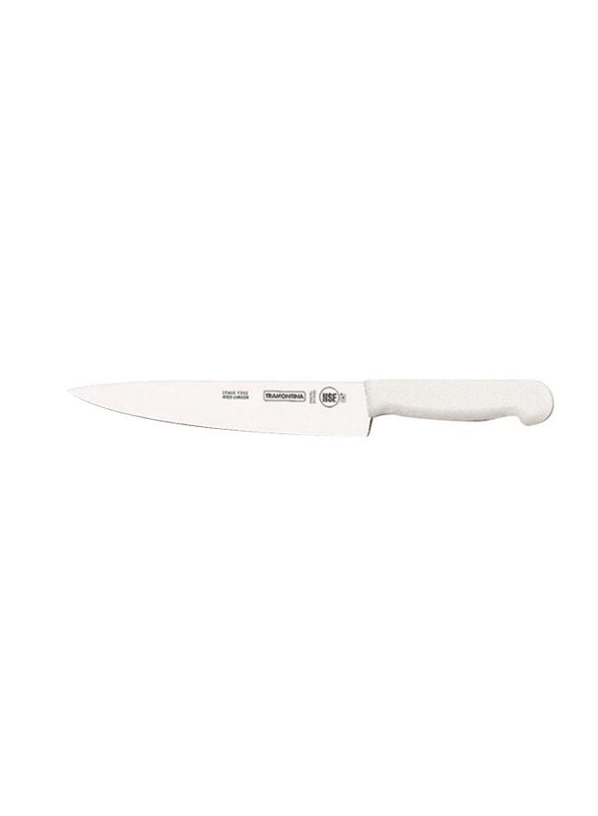 TRAMONTINA - Meat Knife Silver/White 8inch - Image 1