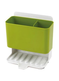 Slimline Sink Tidy Caddy Tower Green/White 18.3x11.9x19.9centimeter