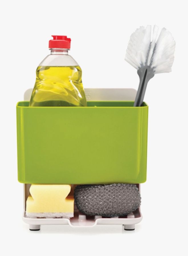Joseph Joseph - Slimline Sink Tidy Caddy Tower Green/White 18.3x11.9x19.9centimeter - Image 1