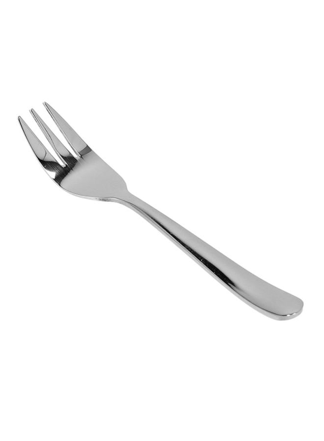 Royalford 2-Piece Stainless Steel Cake Fork Set Silver 9cm - Image 3