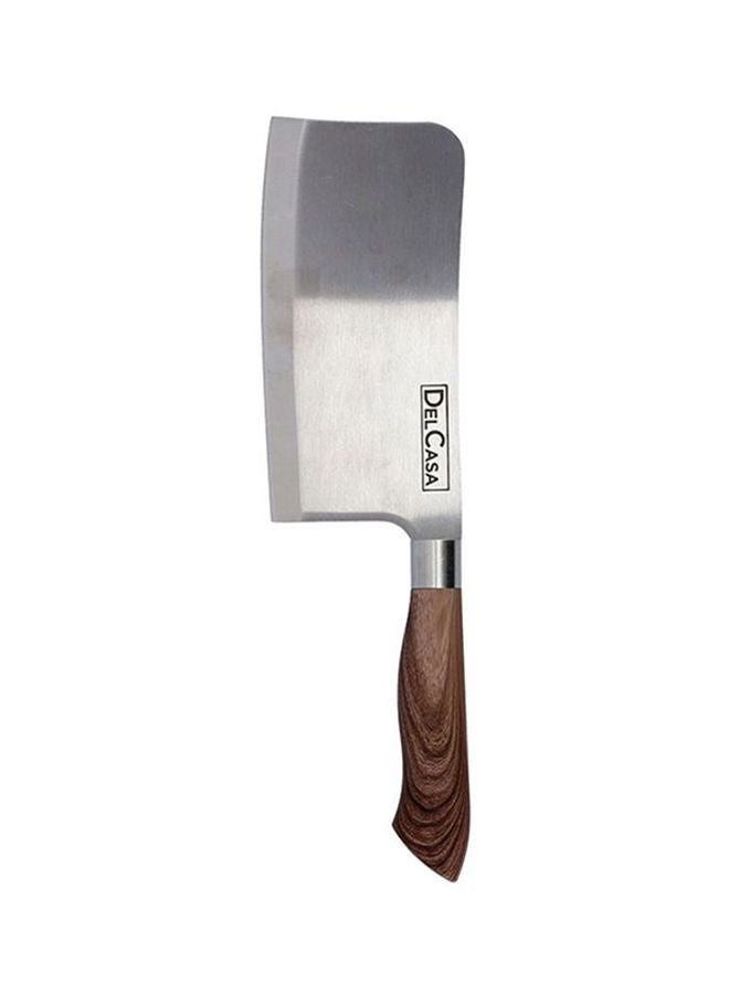 DELCASA Cleaver Stainless Steel Knife Silver 6inch  - Image 1