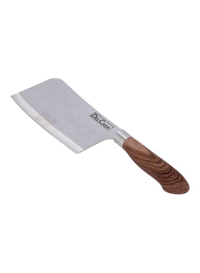 DELCASA Cleaver Stainless Steel Knife Silver 6inch  - Image 2
