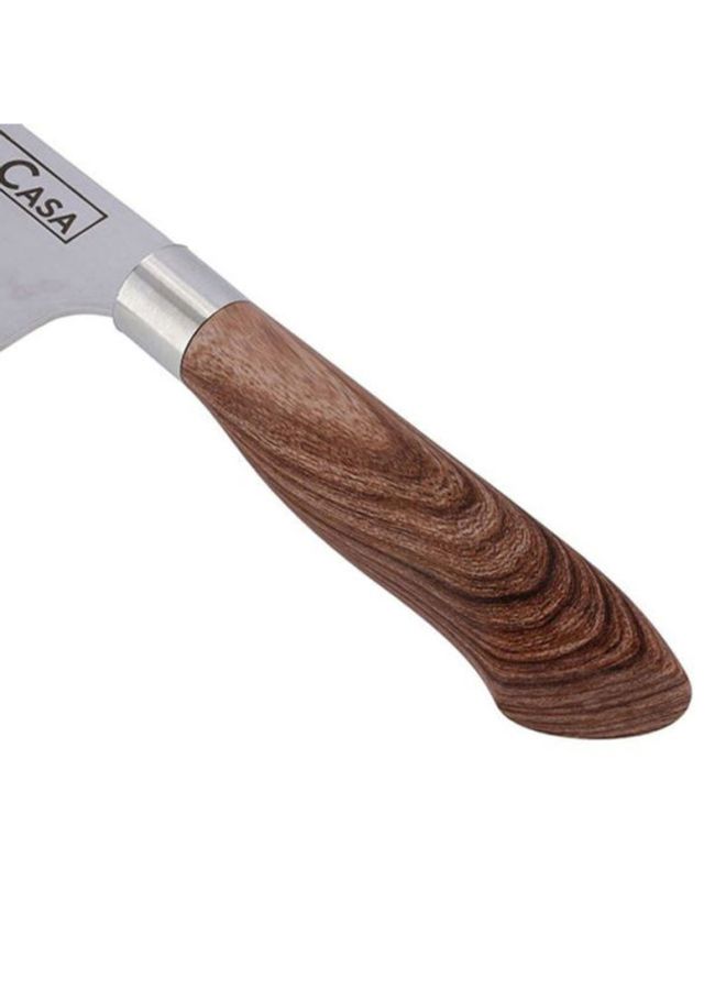 DELCASA Cleaver Stainless Steel Knife Silver 6inch  - Image 4
